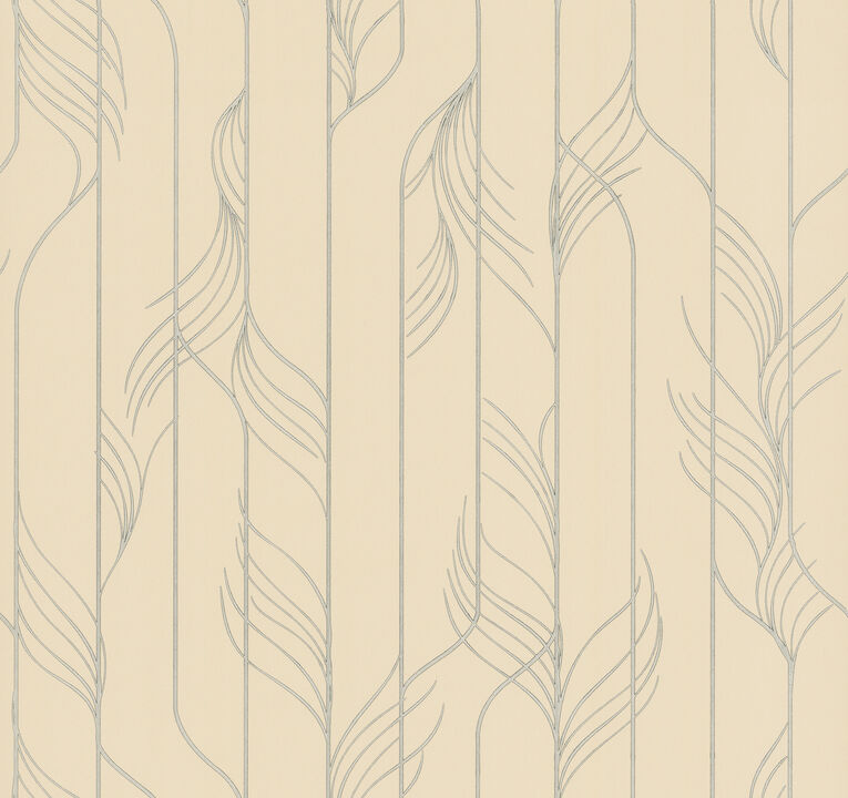 Elemental Thread Neutral Pearl & Silver Wallpaper