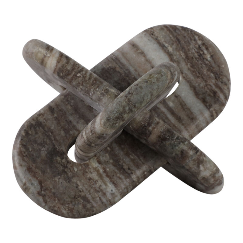 9x9" Rounded Marble Knot, Grey image number 5