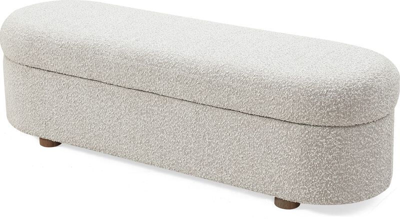 Kiki Upholstered Hinged Storage Bench