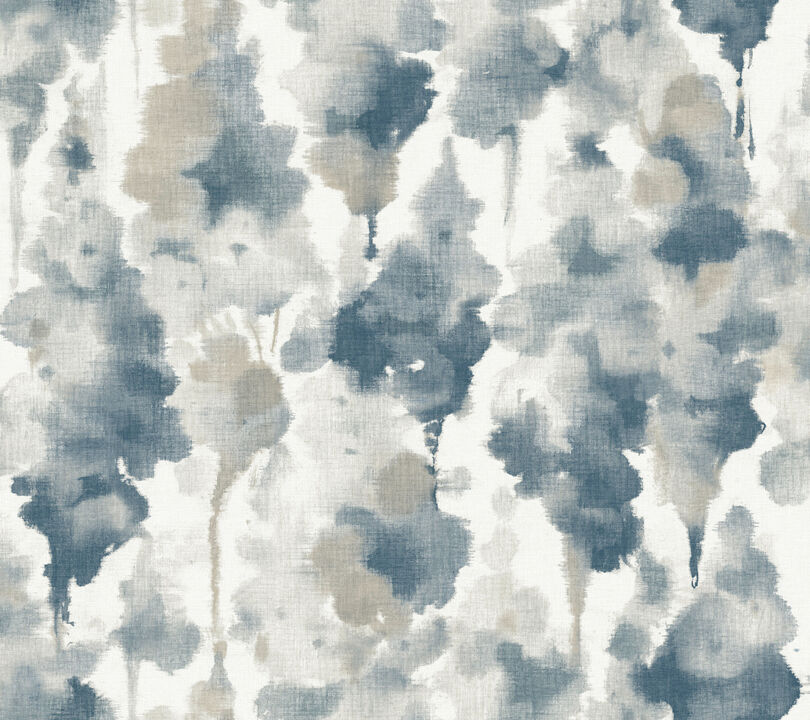 Mirage Navy Peel & Stick Wallpaper