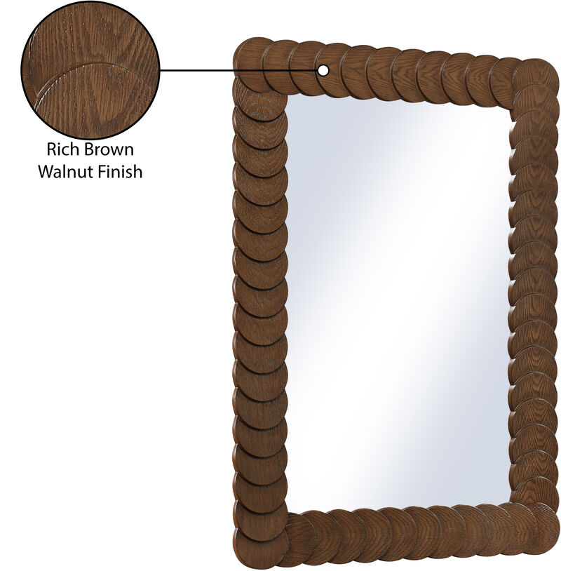 Meridian Furniture Revolve Black Mirror image number 6