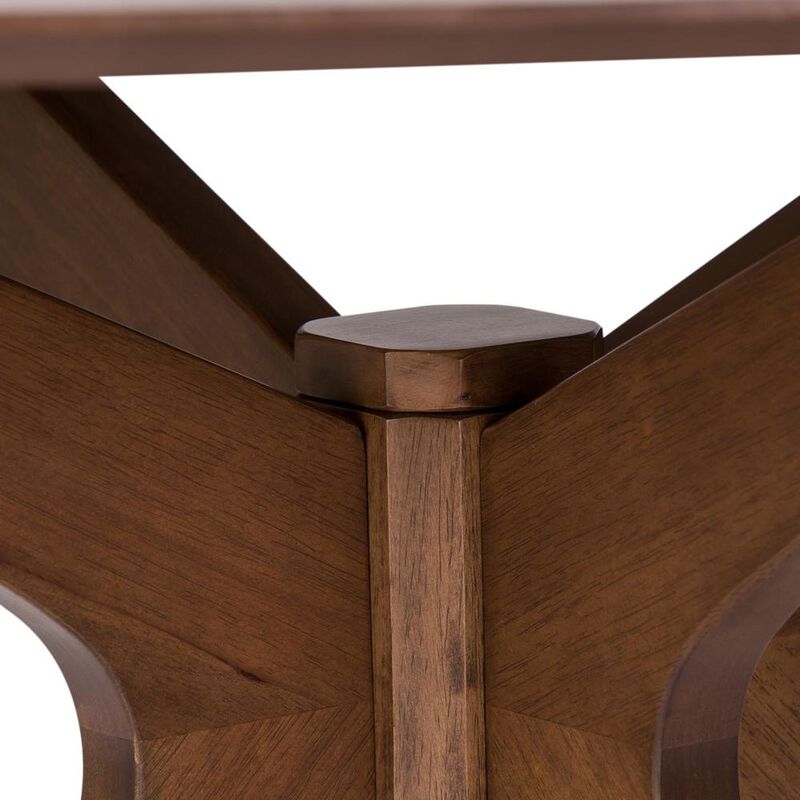 Liberty Furniture Space Savers Round Pedestal Table in Satin Walnut image number 2