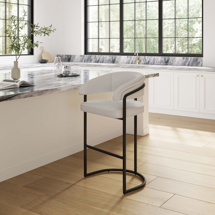 Augusta Gray Bar Stool