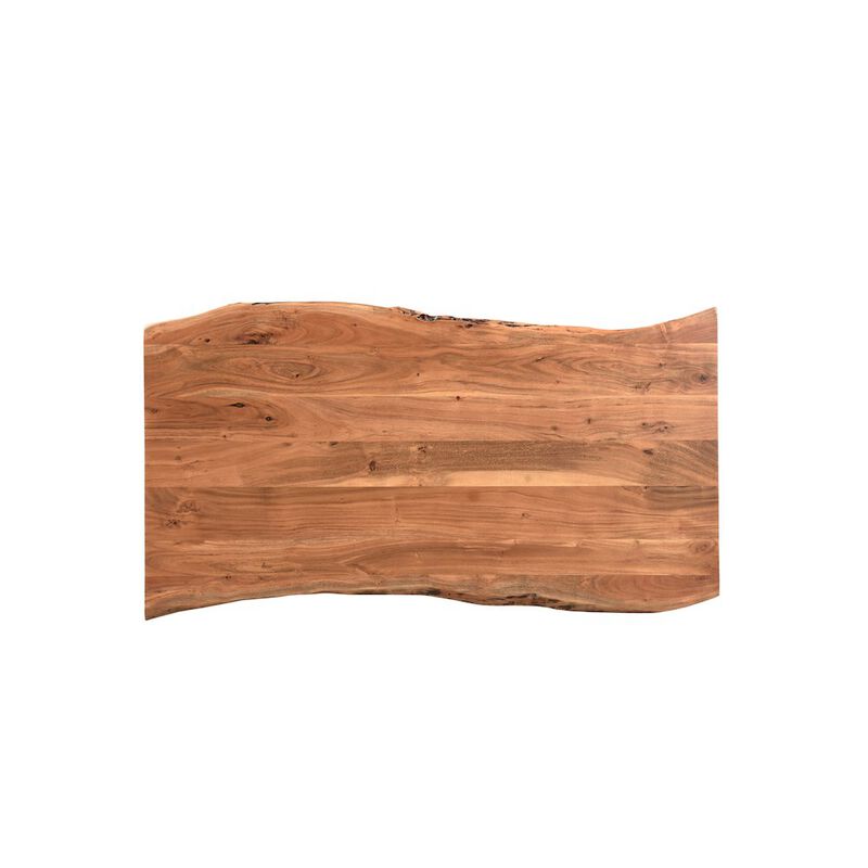 Taran Designs Oren 3-drawer Live Edge Solid Wood Writing Desk