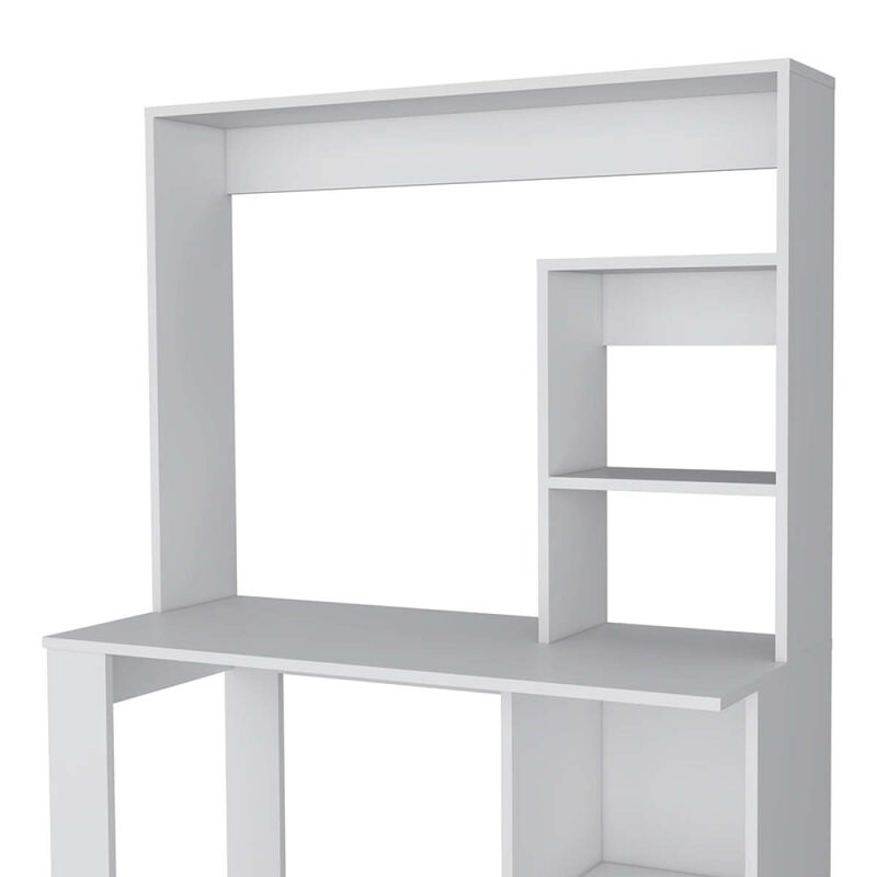 Streamdale Palisades Computer Desk With Hutch And Storage Shelves