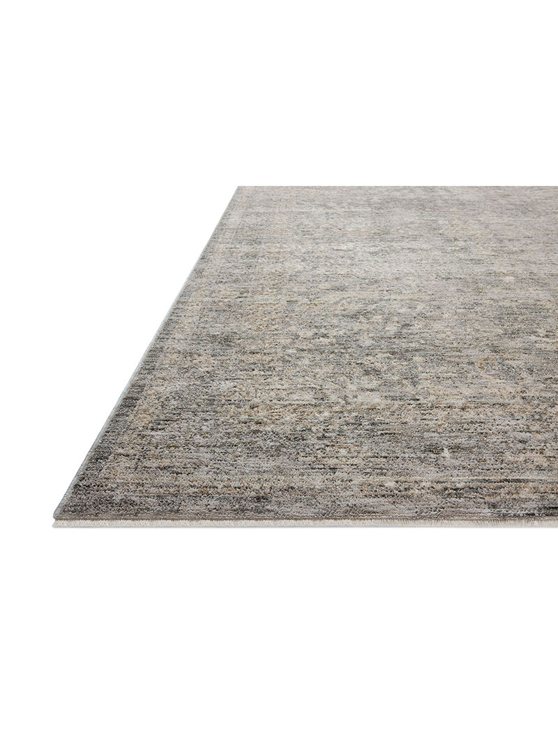 II Tabitha Stone/Natural 2'7" x 10'0" Runner Rug by Loloi II