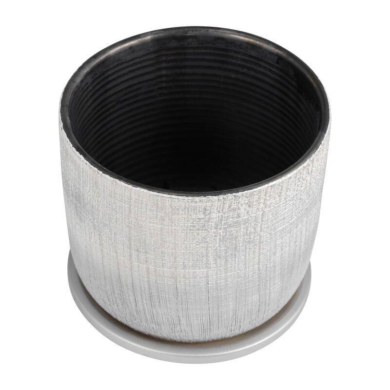 S/2 5/6" Textured Planter image number 5