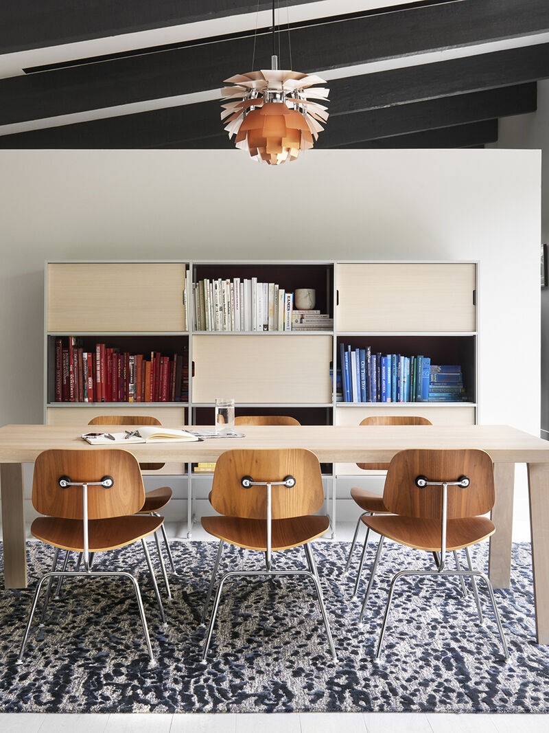 Juneau JY01 Steel/Blue 3'6" x 5'6" Rug