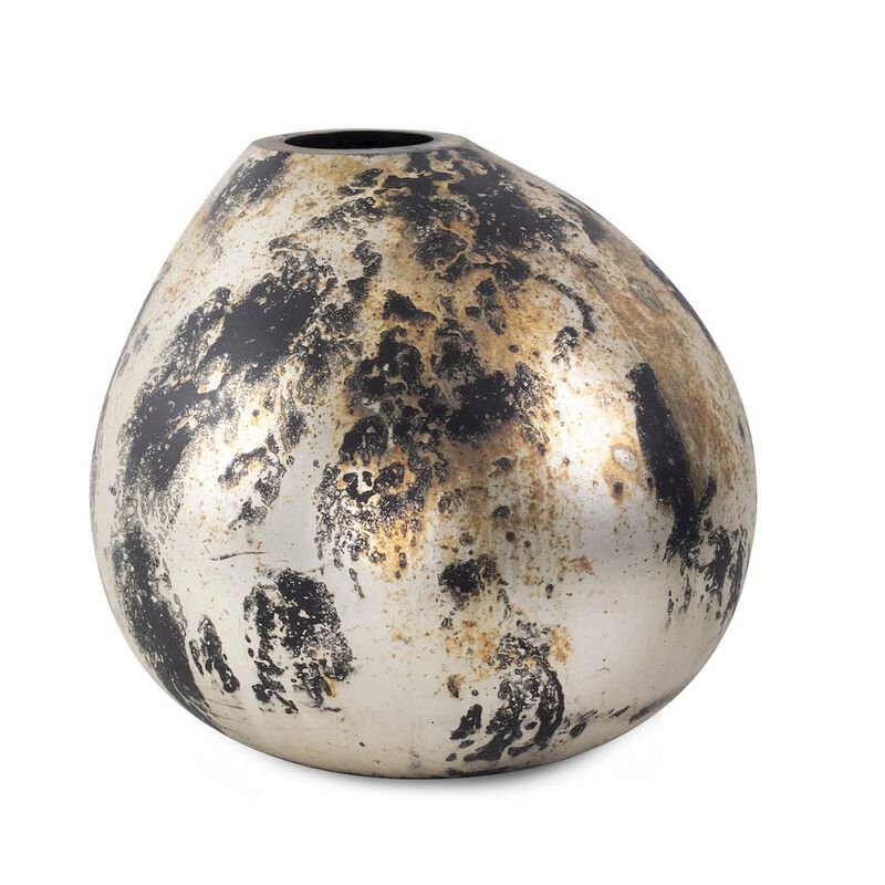 Howard Elliott Callisto Bulbous Glass Vase image number 2
