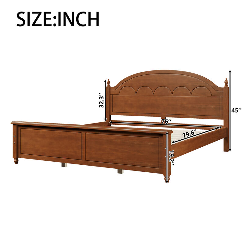 Upholstered Platform Bed image number 4