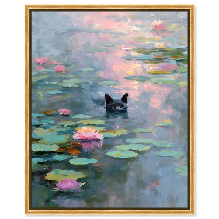 Lily Hunter II Animals Canvas Print by Art Remedy
