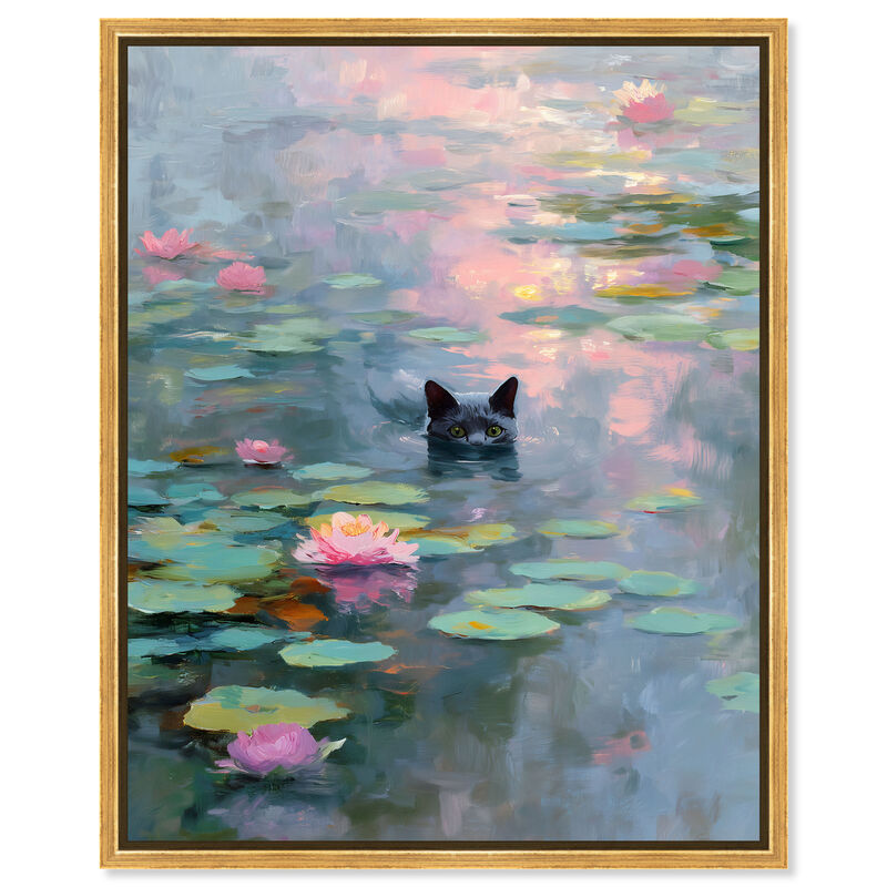 Lily Hunter II Animals Canvas Print by Art Remedy image number 0