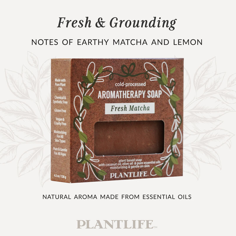 Plantlife Bar Soap - Fresh Matcha image number 2