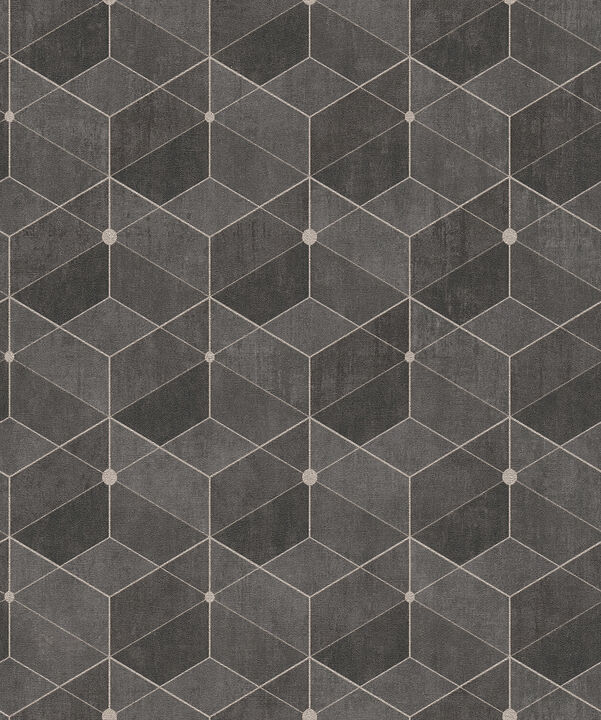 Muir Chocolate Geo Wallpaper (Set of 2)