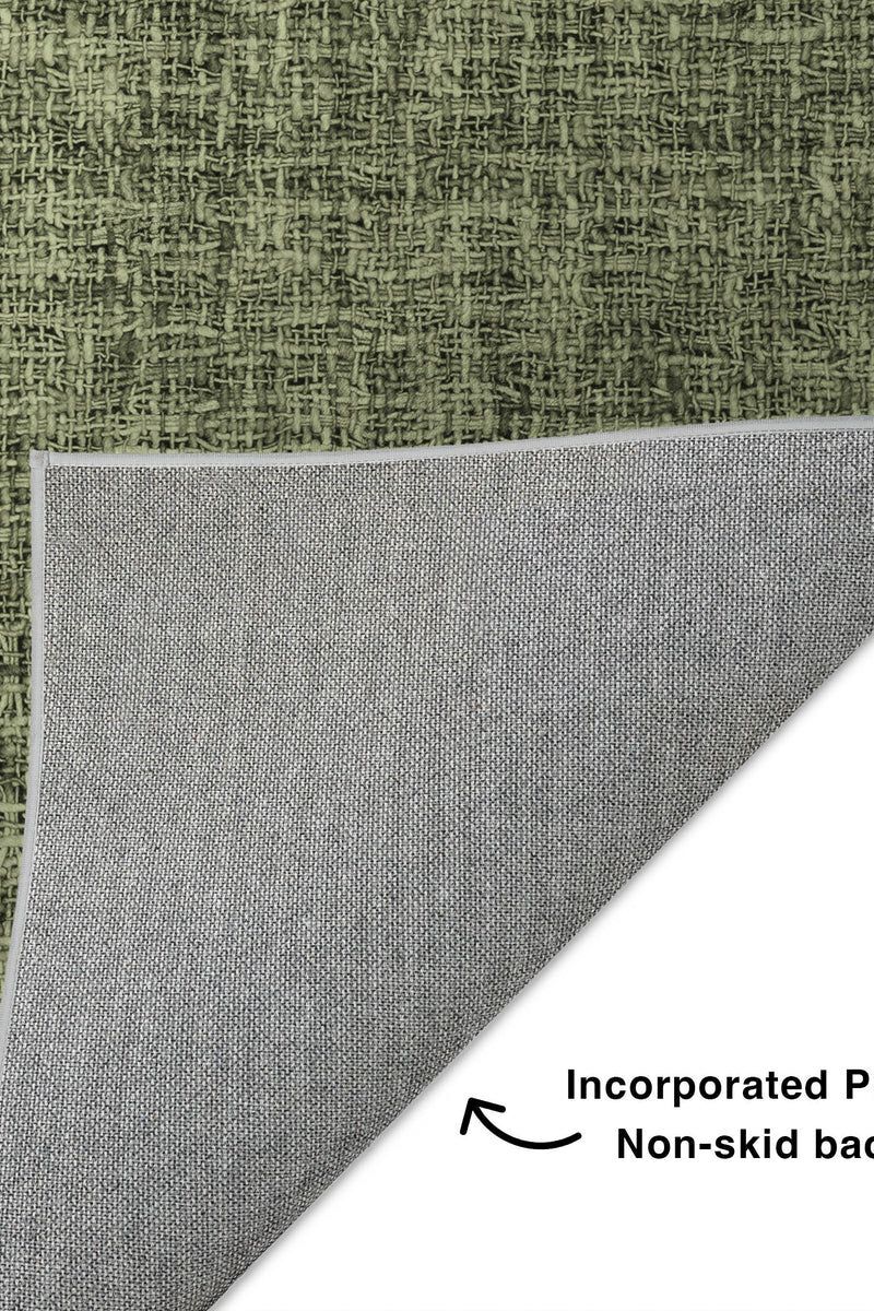 Voyage VY1 Olive 9' x 12' Rug image number 8
