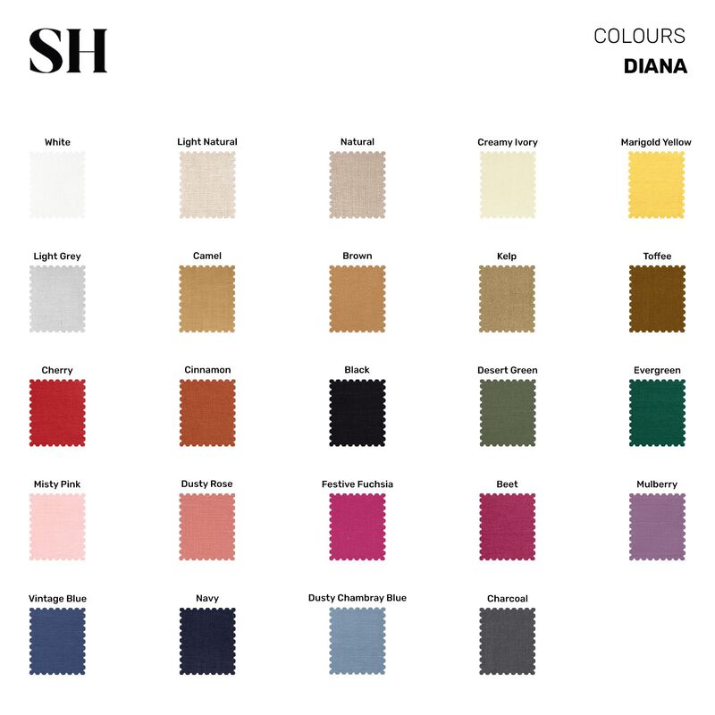 Linen Table Runner - Diana