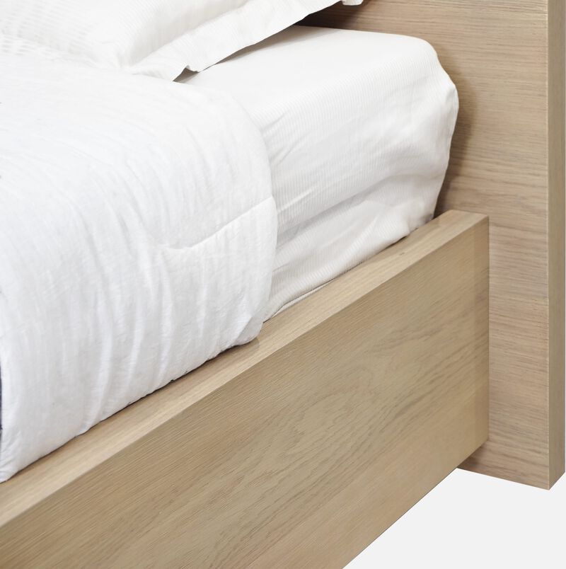 One Coastal Modern Platform Bed