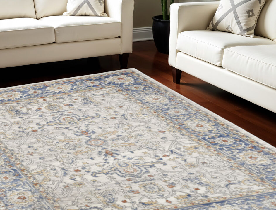 HomeRoots Oriental Power Loom Area Rug