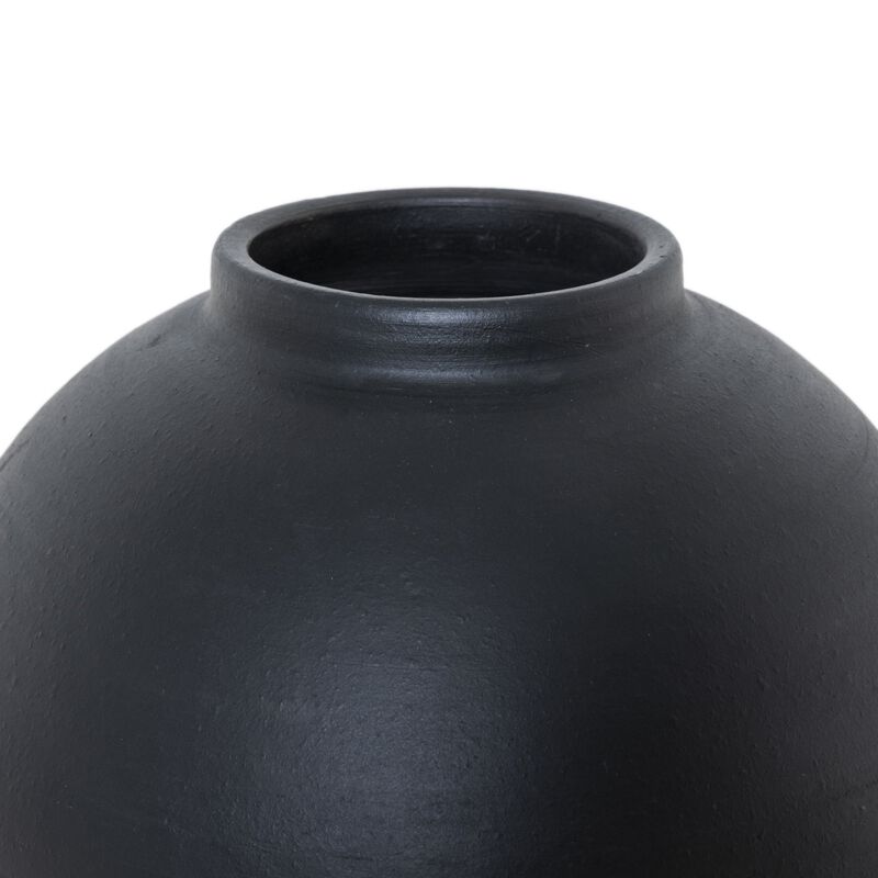 Bosa Aged Black Terracotta Vessel