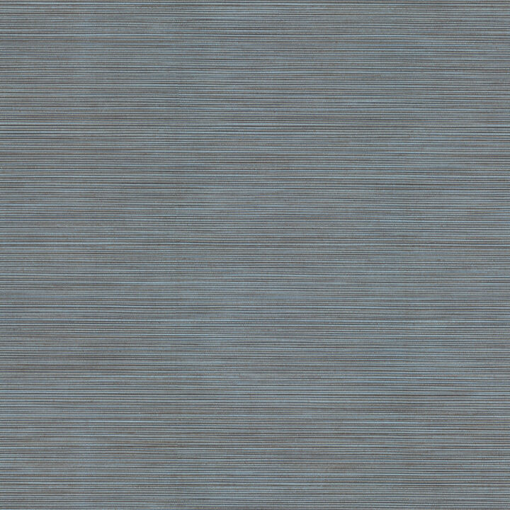 Lorn Blue Faux Grasscloth Wallpaper