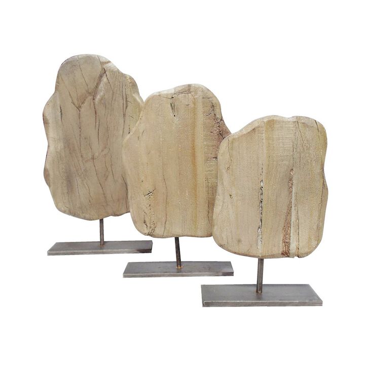 Sama Décor 3-Piece Set in Gray