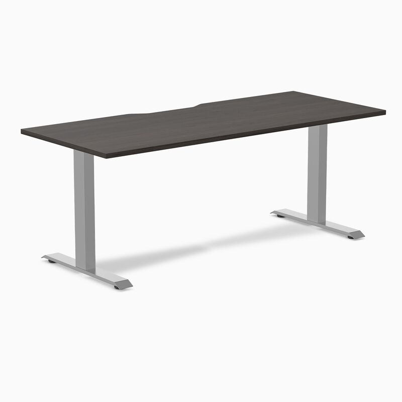 Desky Zero Scalloped Laminate Office Desk image number 0