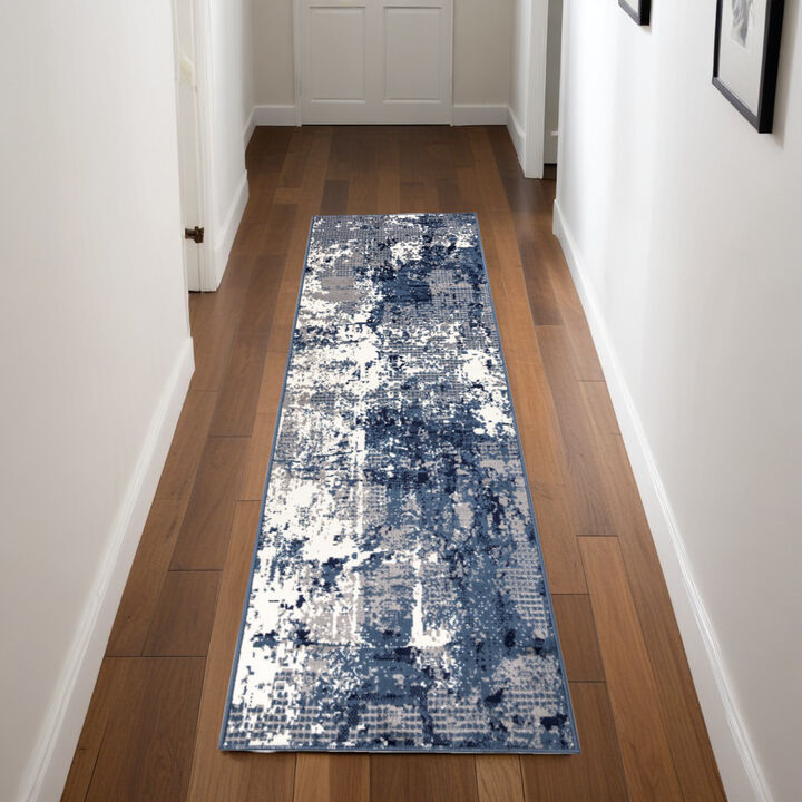 HomeRoots Abstract Runner Rug