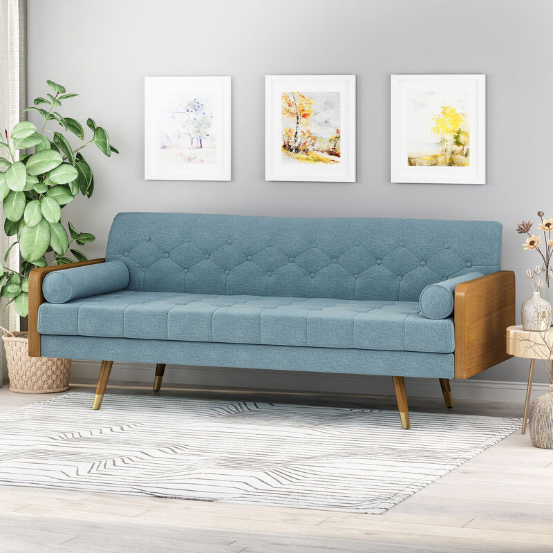 Merax  Modern Sofa with 2 Pillows