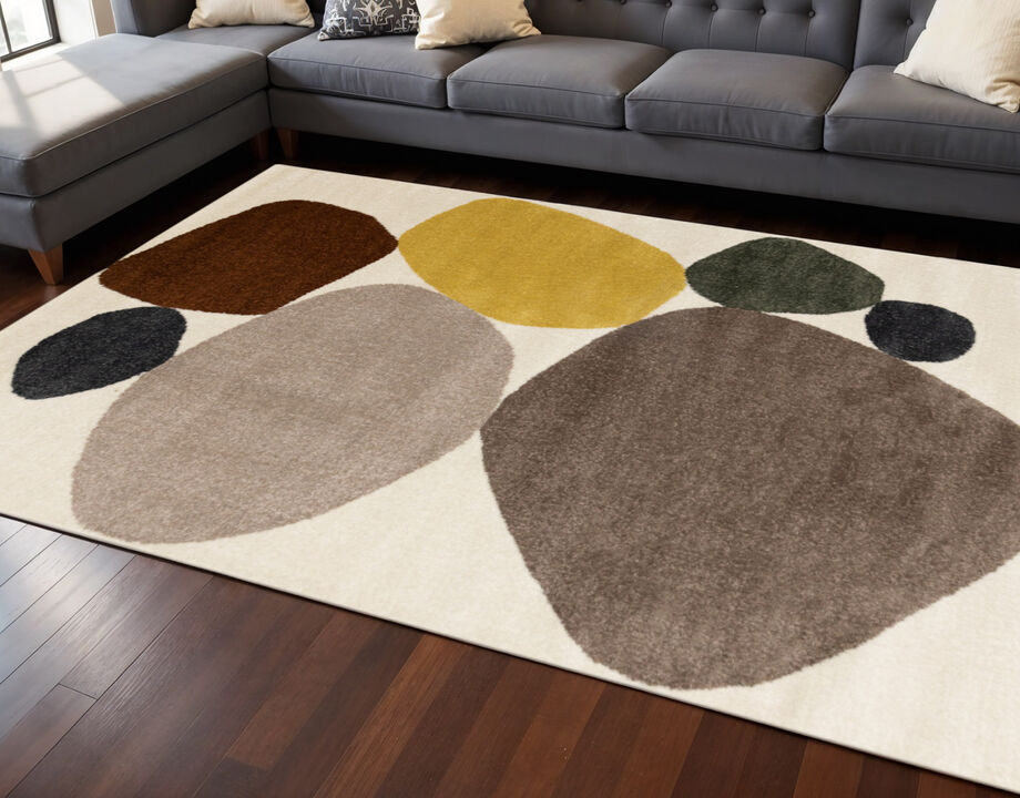 HomeRoots Geometric Area Rug