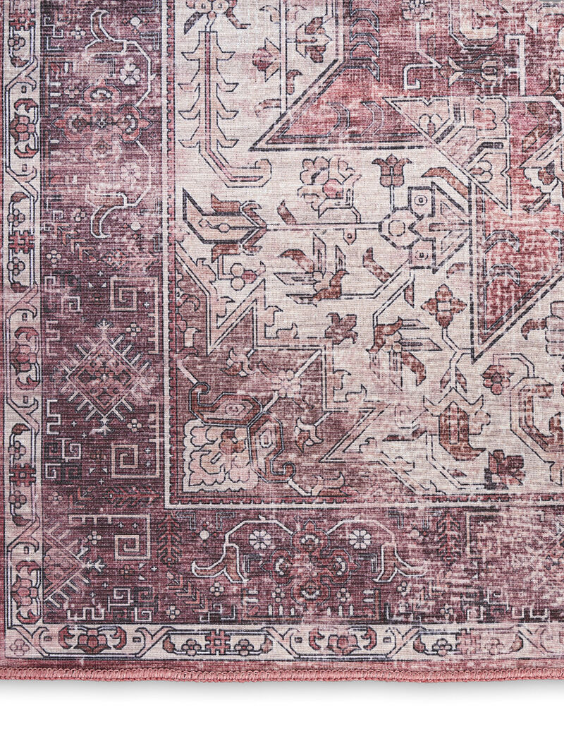 Nourison Washables NWB15 Red 3' x 5' Rug