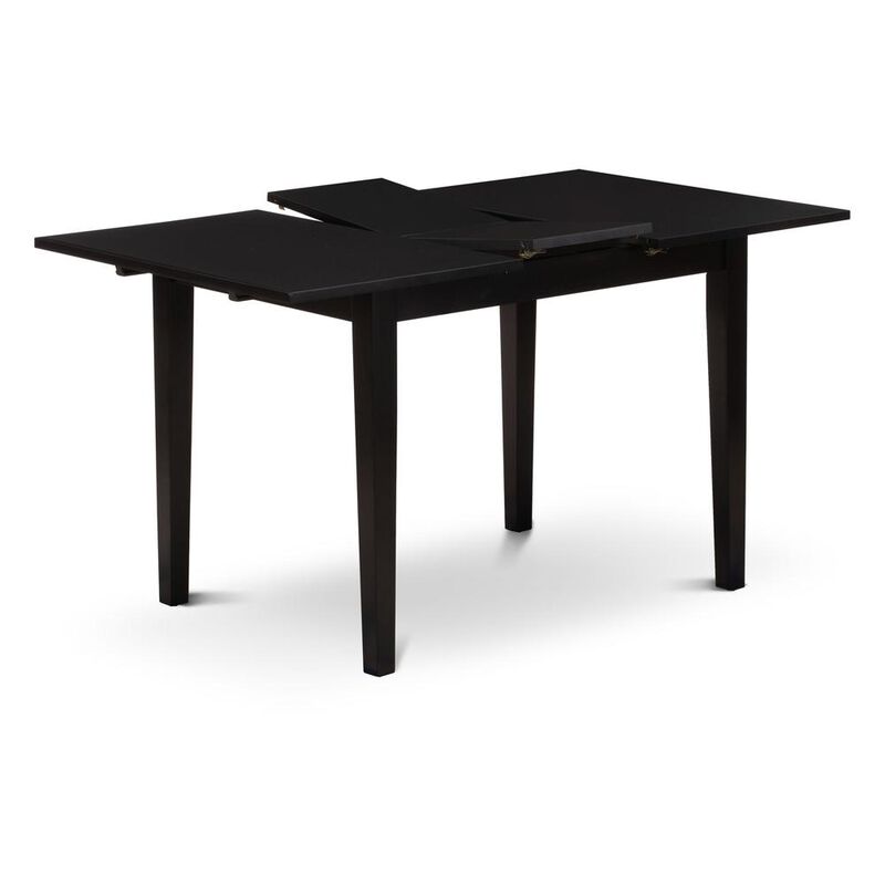 East West Furniture Dining Table Black