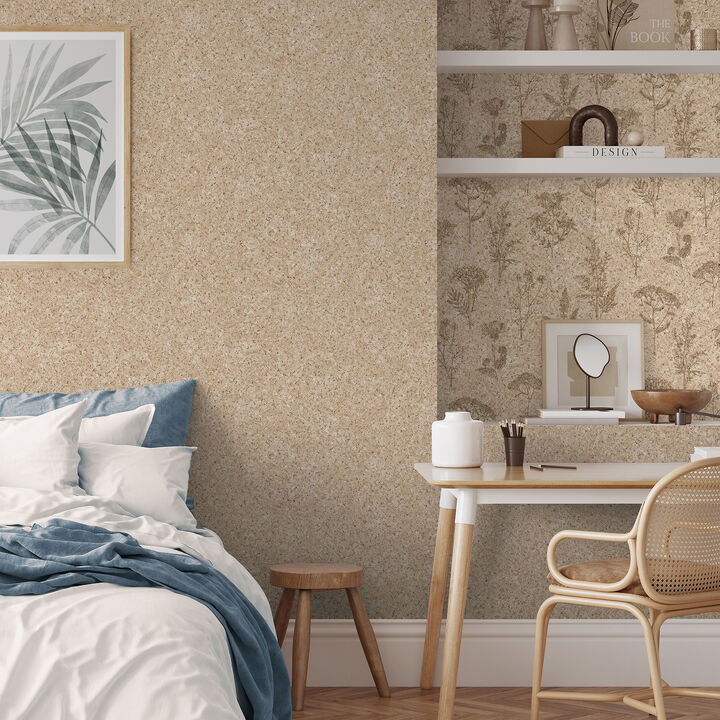 Cork Texture Wallpaper