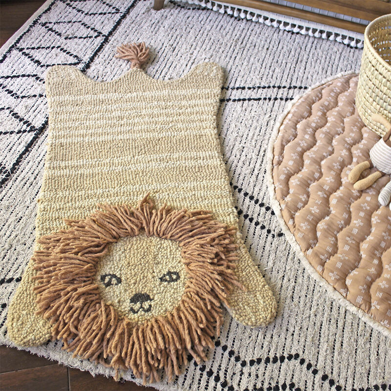Lion Decorative Nursery Rug