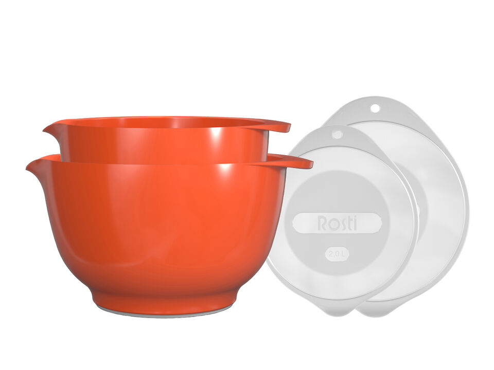ROSTI Margrethe Bowl 2pc set with Lids Classic (2Q + 3Q)
