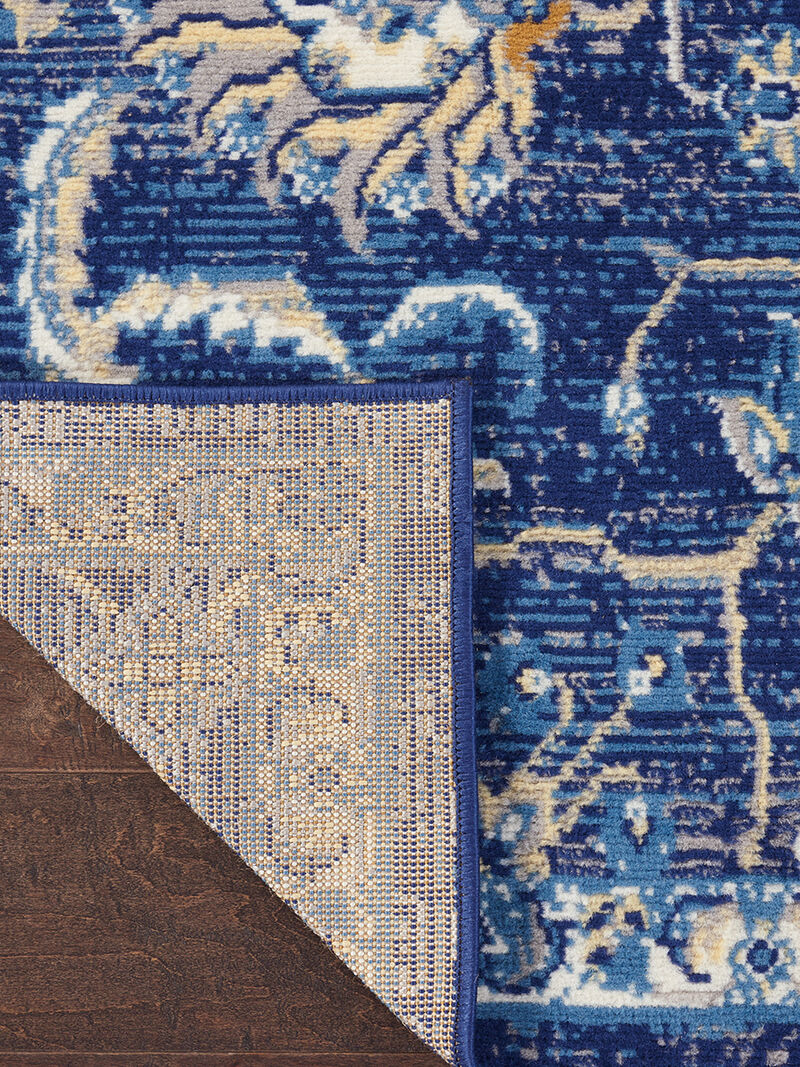 Grafix GRF24 Navy 3'9" x 5'9" Rug