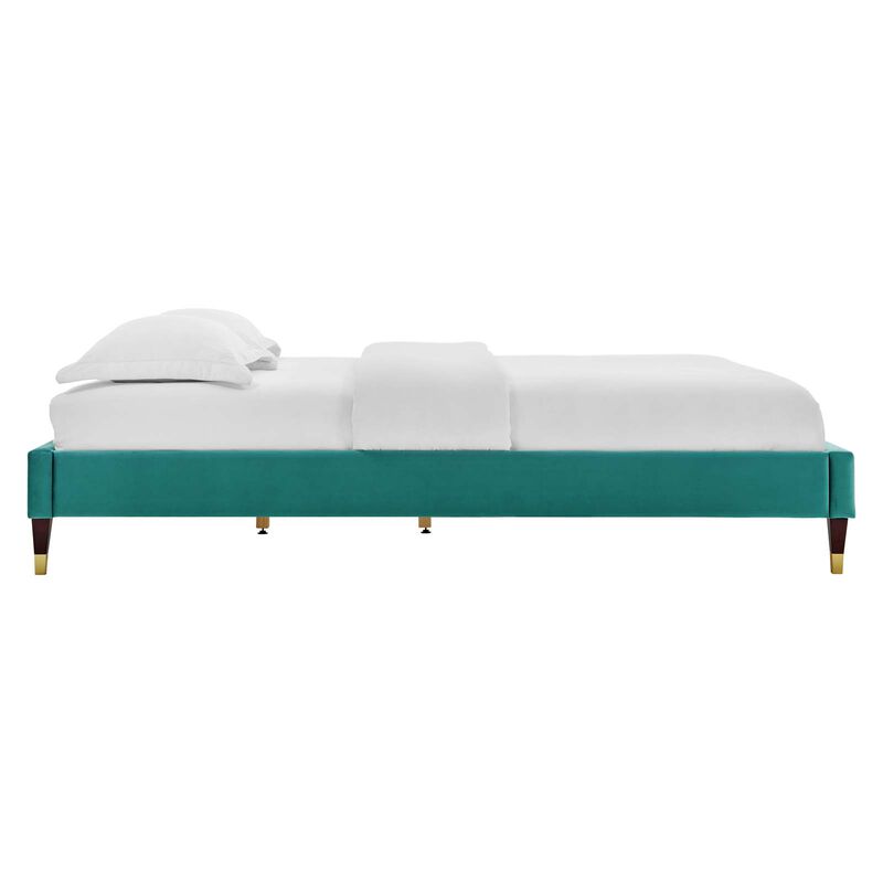 Modway - Harlow Full Performance Velvet Platform Bed Frame image number 3