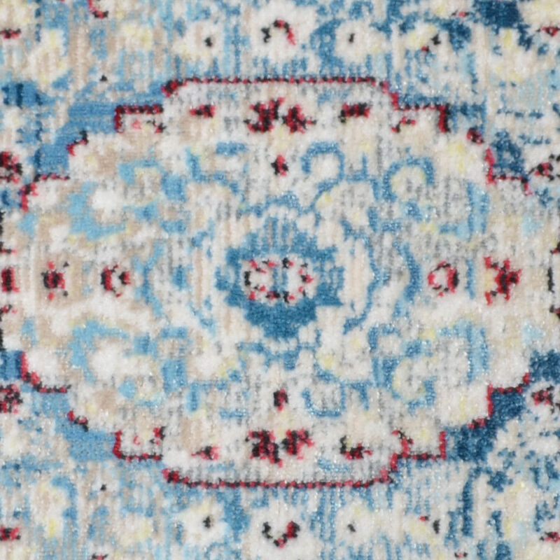 RUGSOTIC CARPETS MACHINE MADE POLYESTER AREA RUGS  - Rectangle Shape, Classic Oriental Traditional  Design, Low Pile Machine Made Area Rugs (M00063) image number 3