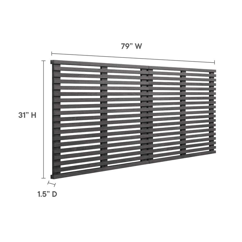 Modway - Render Wall Mount King Headboard image number 5