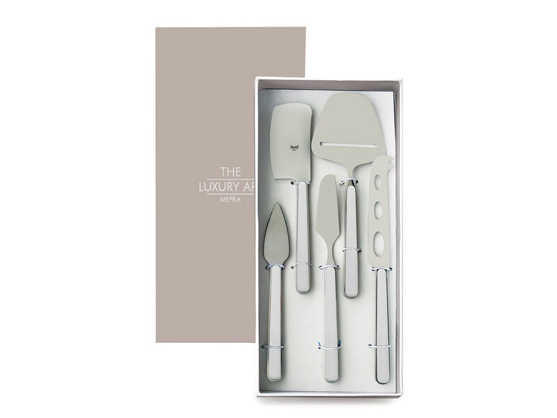 Cheese Knives 5Pc Fantasia - Porcelain