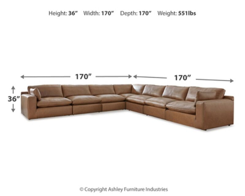 Emilia 7-Piece Sectional image number 2