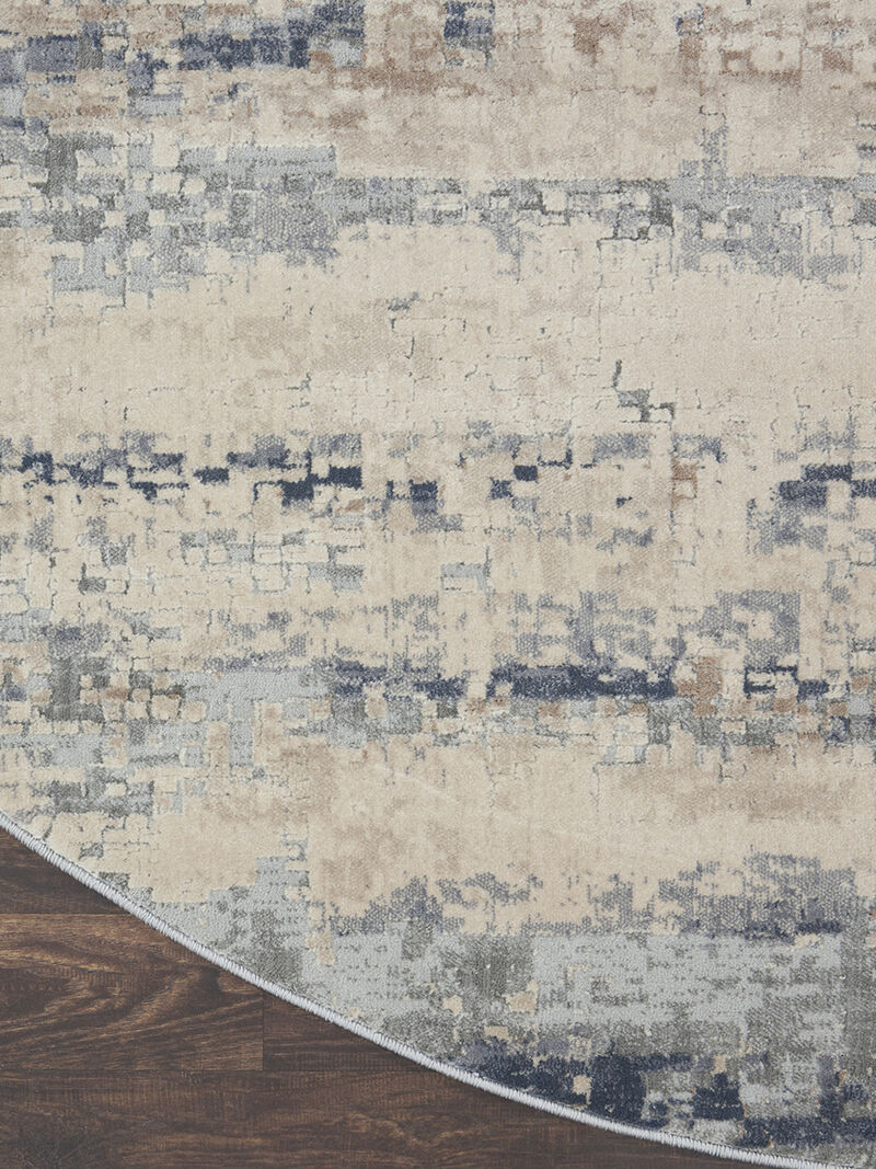 Rustic Textures RUS04 Beige/Gray 7'10" x 10'6" Rug image number 2