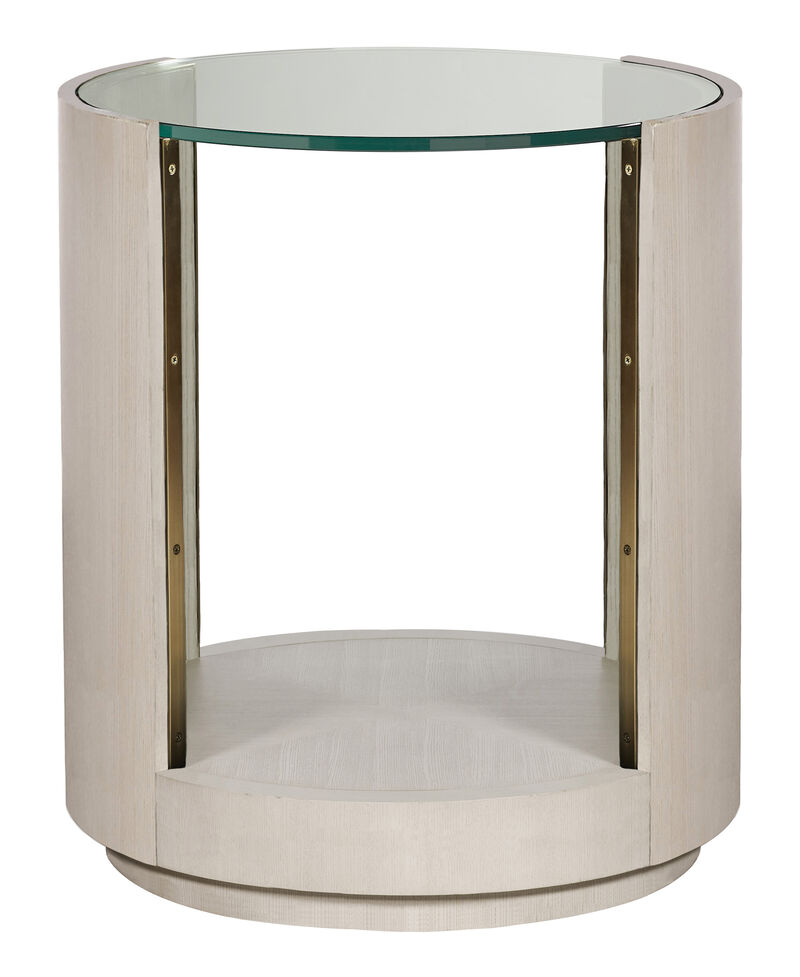 Axis III Round Lamp Table