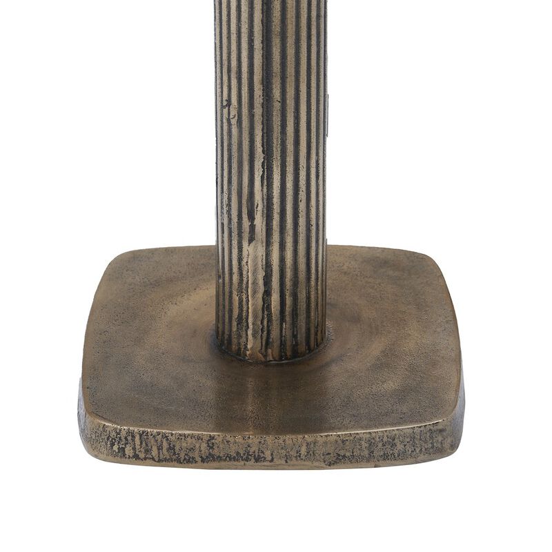 Renwil Allard Side Table In Brown Color