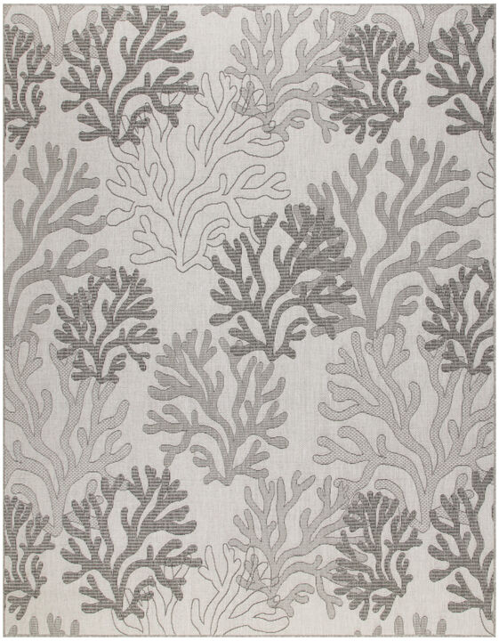 HomeRoots Nautical Indoor Outdoor Area Rug