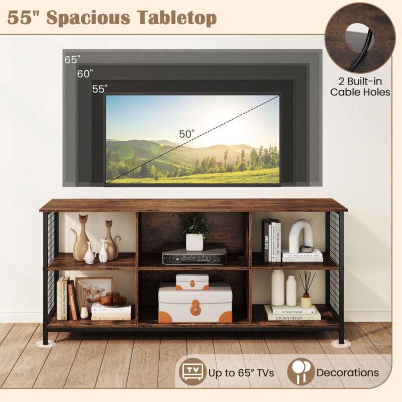 Hivvago TV Stand for 65 Inch TVs