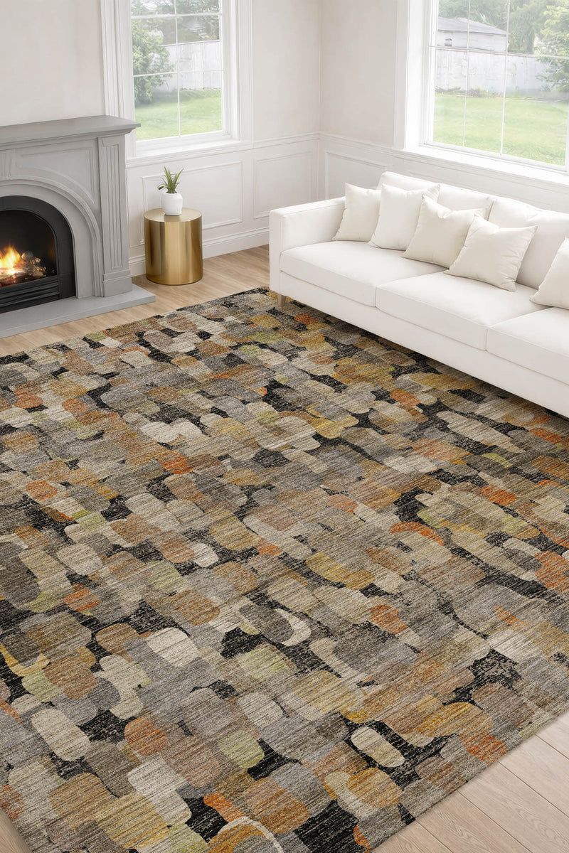 Nexus NX4 Black 3' x 5' Rug image number 1