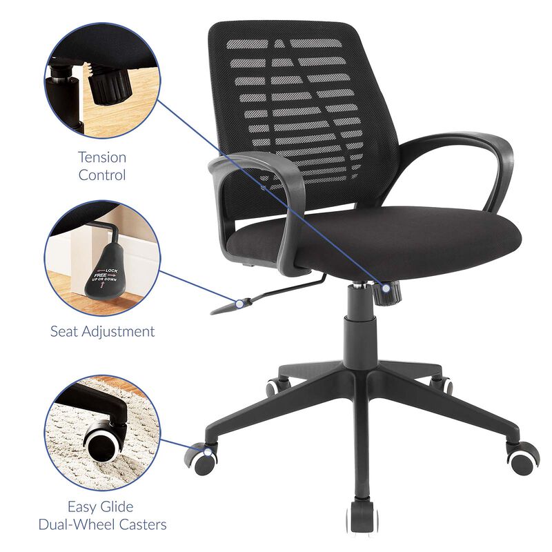 Modway Furniture - Ardor Office Chair Black