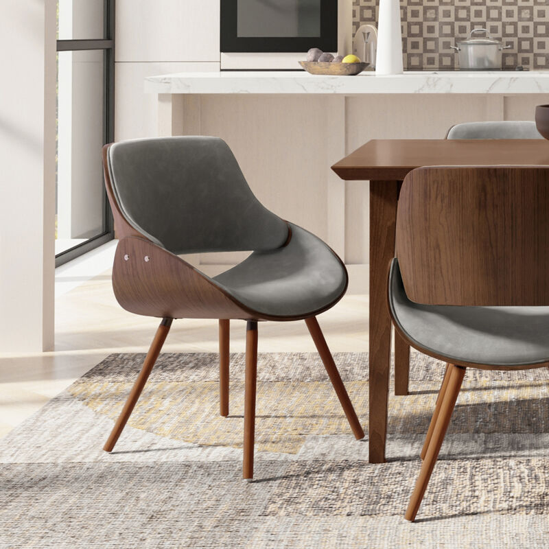 Malden Dining Chair with Wood Back