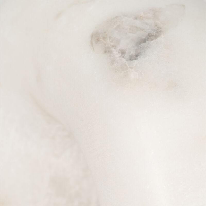 8" Marble Rounded Horseshoe