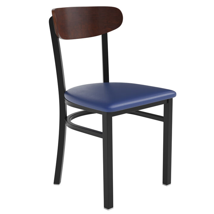 Metal/Wood Restaurant Chairs